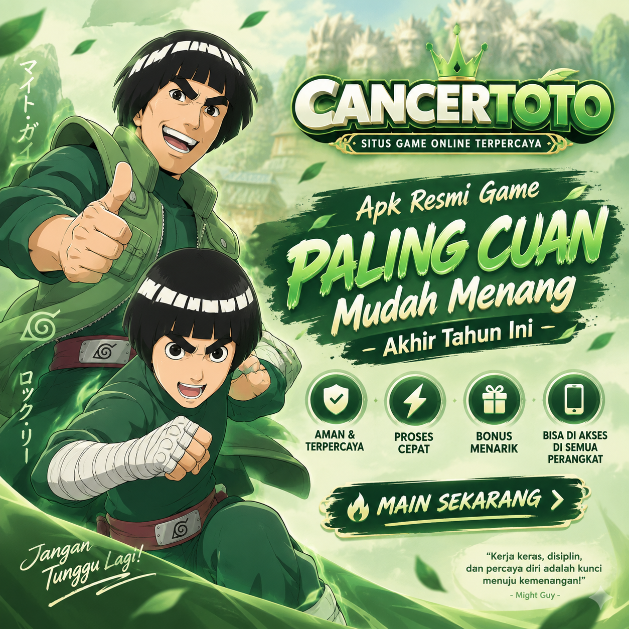 CANCERTOTO : Apk Resmi Game Paling Cuan Mudah Menang Akhir Tahun Ini 